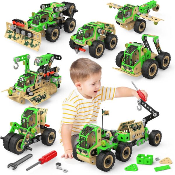 MOONTOY bloques de construcción 229 pcs Montessori