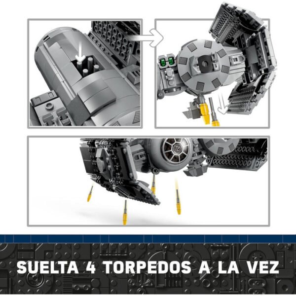 Bombardero Tie maqueta de caza estelar LEGO Star Wars - Imagen 2