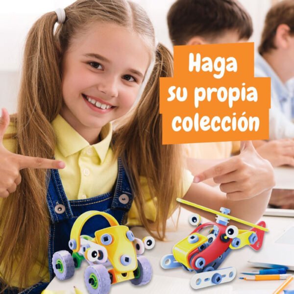 Laboratorio de Mecánica con 4 en 1 modelos 100 pcs Science4you - Imagen 5