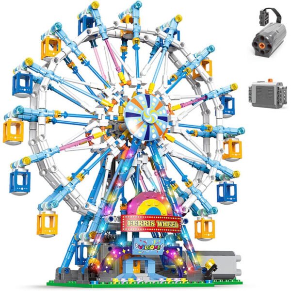 Noria giratoria con luces 870 pcs NEWRICE