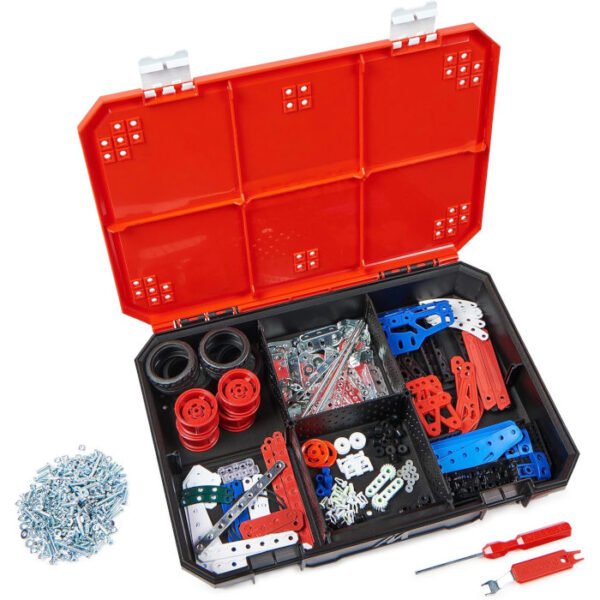 Caja de Herramientas MECCANO 437 pcs 5 en 1 modelos - Imagen 8