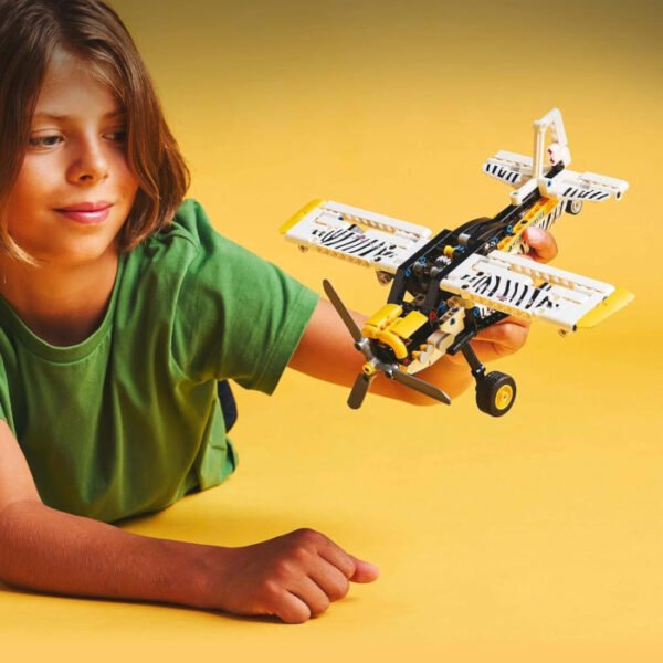 Avioneta maqueta con diseño de Cebra LEGO Technic 333 pcs - Imagen 5