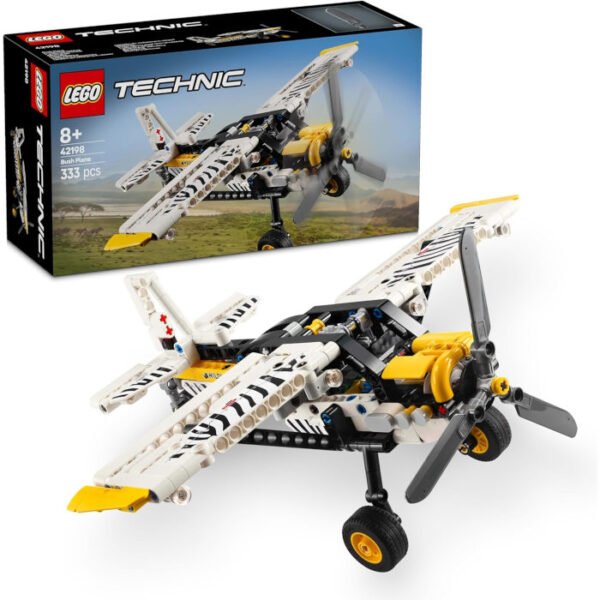 Avioneta maqueta con diseño de Cebra LEGO Technic 333 pcs