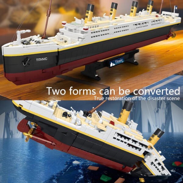 Titanic maqueta 2022 pcs réplica precisa de la película. - Imagen 6