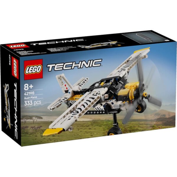 Avioneta maqueta con diseño de Cebra LEGO Technic 333 pcs - Imagen 7