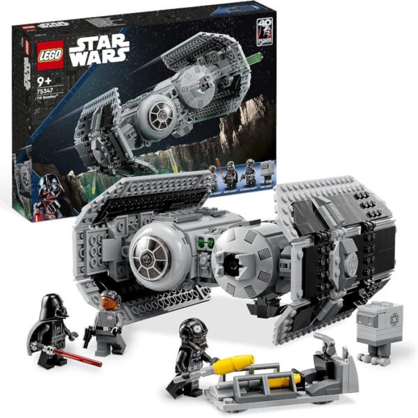 Bombardero Tie maqueta de caza estelar LEGO Star Wars