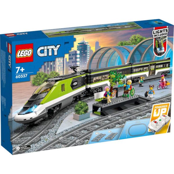 Tren de pasajeros teledirigido con luces y vías LEGO City 764  pcs - Imagen 5