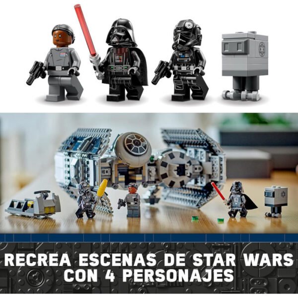 Bombardero Tie maqueta de caza estelar LEGO Star Wars - Imagen 5