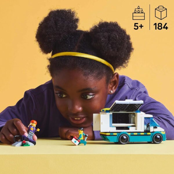 Ambulancia de emergencias juguete educativo Montessori de LEGO City - Imagen 3