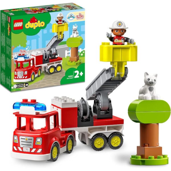 Camión de bomberos de rescate LEGO Duplo