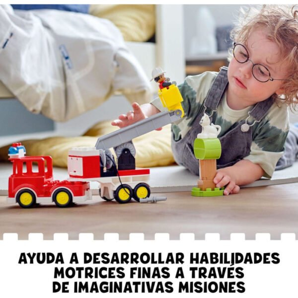 Camión de bomberos de rescate LEGO Duplo - Imagen 5